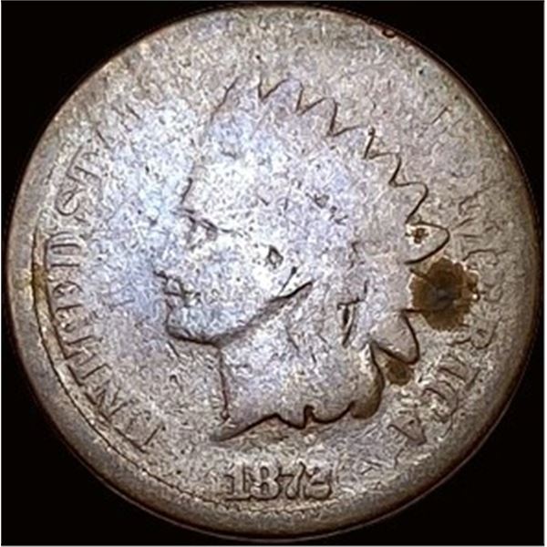 1872 Indian Head Cent NICELY CIRCULATED