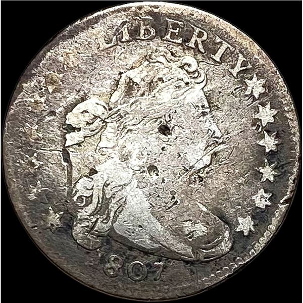 1807 Draped Bust Half Dollar NICELY  CIRCULATED