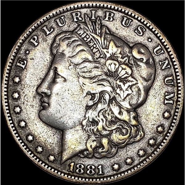 1881-CC Silver Morgan Dollar LIGHTLY  CIRCULATED