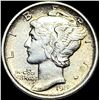 Image 1 : 1918-D Silver Mercury Dime CLOSELY  UNCIRCULATED
