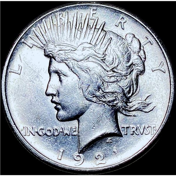 1921 Silver Peace Dollar CHOICE AU