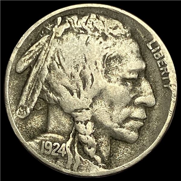 1924-S Buffalo Nickel LIGHTLY CIRCULATED