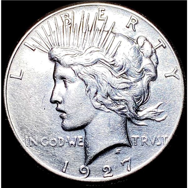 1927 Silver Peace Dollar CLOSELY UNCIRCULATED
