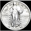 Image 1 : 1920 Standing Liberty Silver Quarter NEARLY  UNCIRCULATED