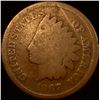 Image 1 : 1867 Indian Head Cent NICELY CIRCULATED