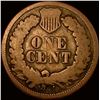 Image 2 : 1867 Indian Head Cent NICELY CIRCULATED
