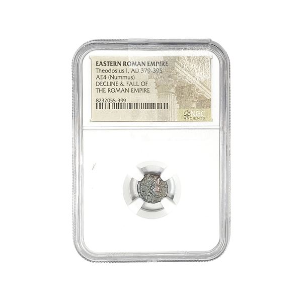 EasternRoman Theodosius I,AD379-395 AE4(Nummus) NGC