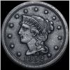 Image 1 : 1852 Braided Hair Large Cent CLOSELY  UNCIRCULATED