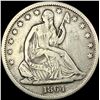 Image 1 : 1864-S Seated Liberty Half Dollar NEARLY  UNCIRCULATED