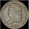 Image 1 : 1828 Classic Head Half Cent NICELY CIRCULATED
