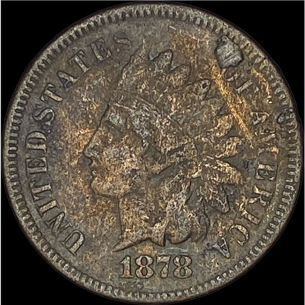 1878 Indian Head Cent NICELY CIRCULATED