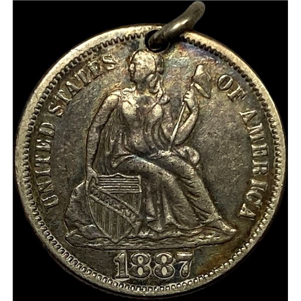 1887 Seated Liberty Dime HIGH GRADE