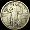 Image 1 : 1917 Type 1 Standing Liberty Quarter NICELY  CIRCULATED
