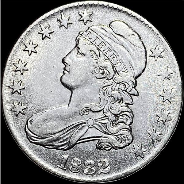 1832 Capped Bust Half Dollar CLOSELY  UNCIRCULATED