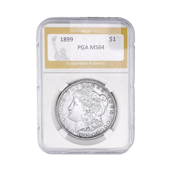 1899 Morgan Silver Dollar PGA MS64