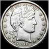 Image 1 : 1900-S Silver Barber Quarter UNCIRCULATED
