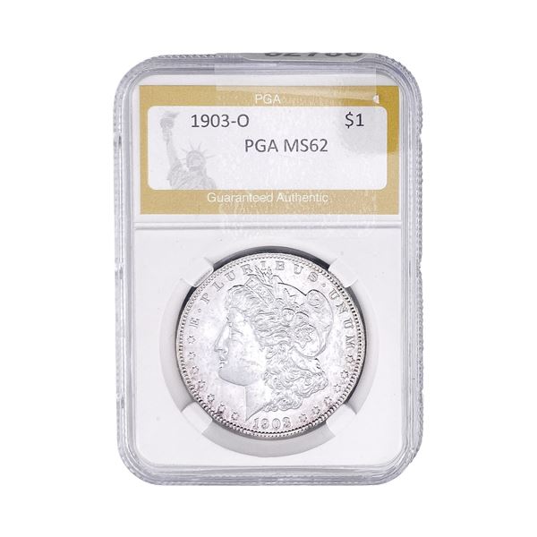 1903-O Morgan Silver Dollar PGA MS62