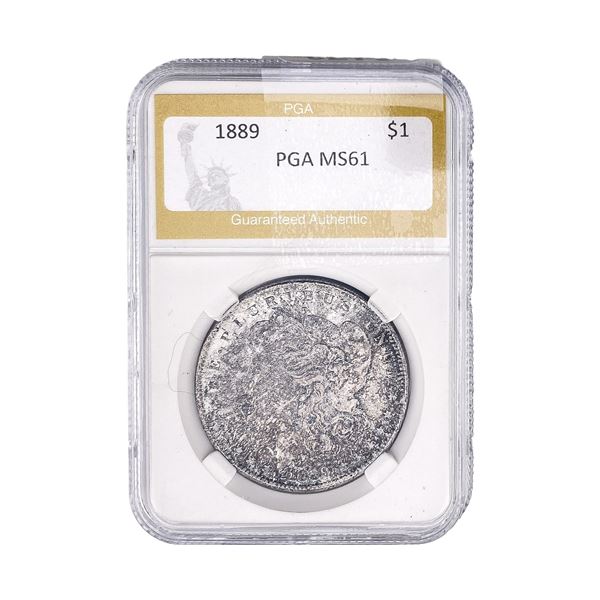 1889 Morgan Silver Dollar PGA MS61