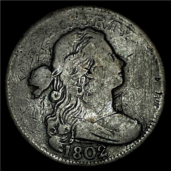 1802 Draped Bust Large Cent LIGHTLY  CIRCULATED