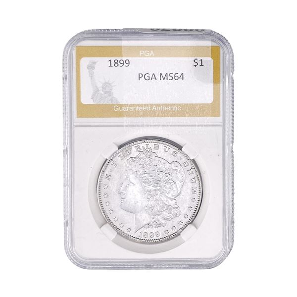 1899 Morgan Silver Dollar PGA MS64