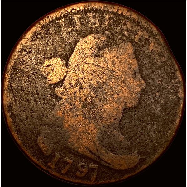1797 Draped Bust Large Cent NICELY CIRCULATED