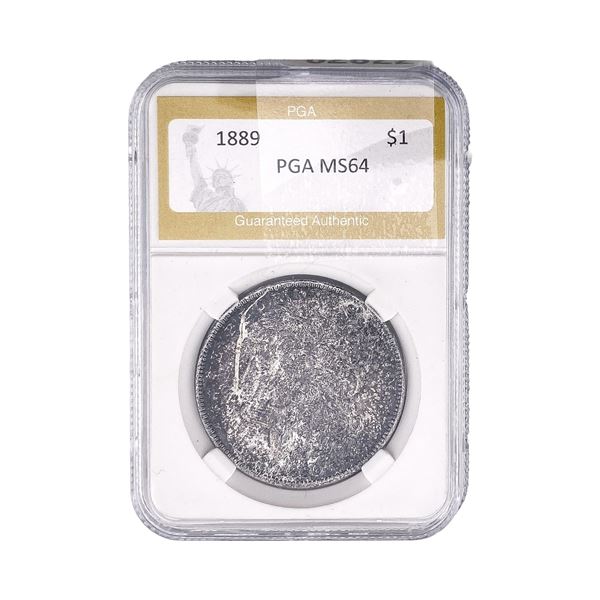 1889 Morgan Silver Dollar PGA MS64