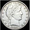 Image 1 : 1900 Barber Silver Half Dollar CLOSELY  UNCIRCULATED