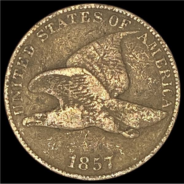 1857 Flying Eagle Cent LIGHTLY CIRCULATED