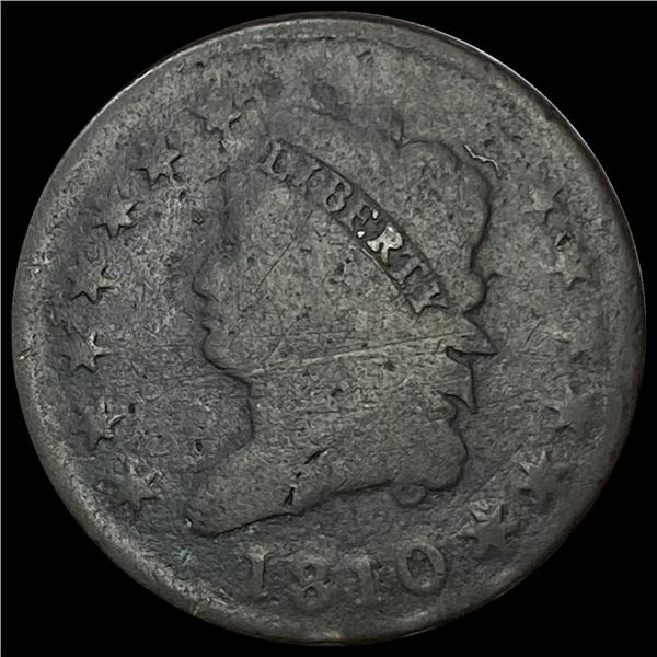 1810 Classic Head Large Cent LIGHTLY CIRCULATED