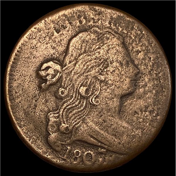 1807 Draped Bust Large Cent HIGH GRADE