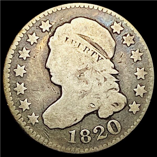 1820 Capped Bust Dime LIGHTLY CIRCULATED