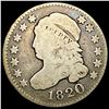Image 1 : 1820 Capped Bust Dime LIGHTLY CIRCULATED