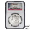 Image 1 : 1882-CC Morgan Silver Dollar NGC MS63