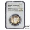 Image 1 : 1947 Booker T Half Dollar NGC MS66