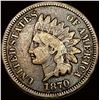 Image 1 : 1870 Indian Head Cent NICELY CIRCULATED
