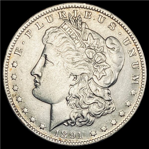 1891-O Silver Morgan Dollar CLOSELY  UNCIRCULATED