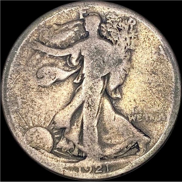 1921-S Walking Liberty Half Dollar NICELY  CIRCULATED