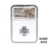 Image 1 : After 58.BC Bactria Indo-Greeks AR Drach Azes I/II NGC VF