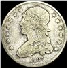 Image 1 : 1837 Capped Bust Silver Quarter NICELY  CIRCULATED