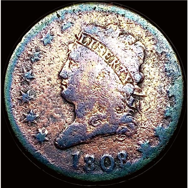 1808 Classic Head Large Cent NICELY  CIRCULATED