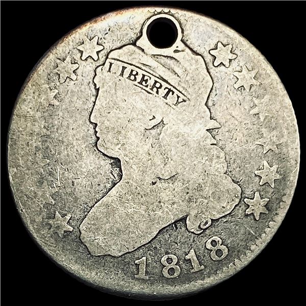 1818 Capped Bust Quarter NICELY CIRCULATED
