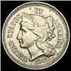 Image 1 : 1868 Nickel Three-Cent Piece CLOSELY  UNCIRCULATED