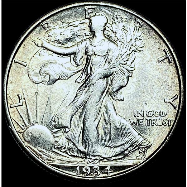 1934 Walking Liberty Half Dollar CHOICE BU