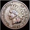 Image 1 : 1867 Indian Head Cent ABOUT UNCIRCULATED