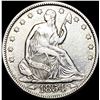 Image 1 : 1854 Arrows Seated Liberty Half Dollar ABOUT  UNCIRCULATED