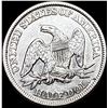 Image 2 : 1854 Arrows Seated Liberty Half Dollar ABOUT  UNCIRCULATED