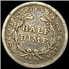 Image 2 : 1839 Seated Liberty Half Dime LIGHTLY  CIRCULATED