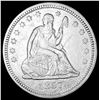 Image 1 : 1857 Seated Liberty Quarter CLOSELY  UNCIRCULATED