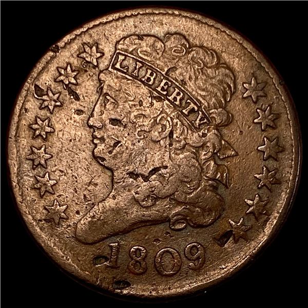 1809 Classic Head Half Cent HIGH GRADE