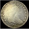 Image 1 : 1806 Draped Bust Half Dollar NICELY  CIRCULATED